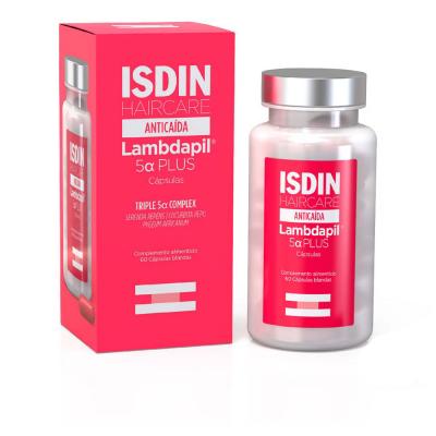 ISDIN Lambdapil 5a Plus antica&iacute;da 60 c&aacute;psulas