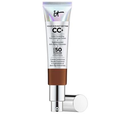 IT COSMETICS YOUR SKIN BUT BETTER CC+ cream foundation SPF50+ #deep