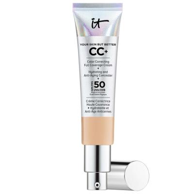 IT COSMETICS YOUR SKIN BUT BETTER CC+ cream foundation SPF50+ #neutral medium