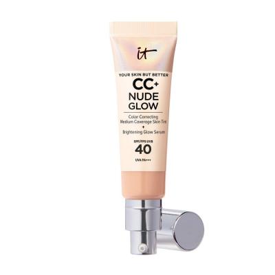 IT COSMETICS  Cc+ Nude Glow fond de teint l&eacute;ger SPF 40 Medium Neutre
