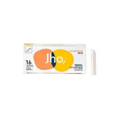 JHO  - Tampons sans applicateur - super Hygi&egrave;ne intime f&eacute;minine 1 unit&eacute;