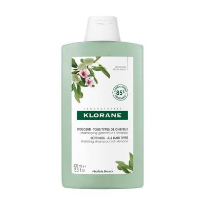 KLORANE Shampooing Gainant 400ml Amande Tous types de cheveux 