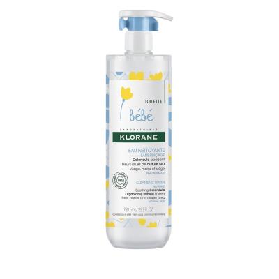 KLORANE  B&eacute;b&eacute; Toilette Eau Nettoyante Sans Rin&ccedil;age au Calendula Bio