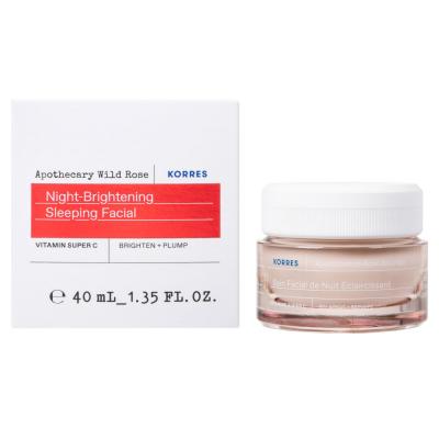 KORRES  Apothecary Wild Rose Night-Brightening Sleeping Facial 40 ml