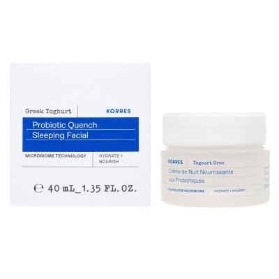 KORRES Cr&egrave;me de Nuit Nourrissante aux Probiotiques 40ml Yaourt Grec 