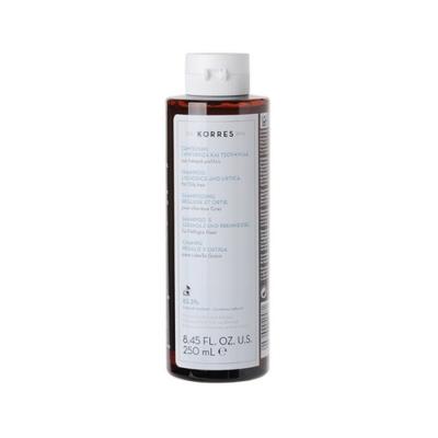 KORRES  Shampoing Purifiant R&eacute;glisse & Ortie - Cheveux Gras, 250ml