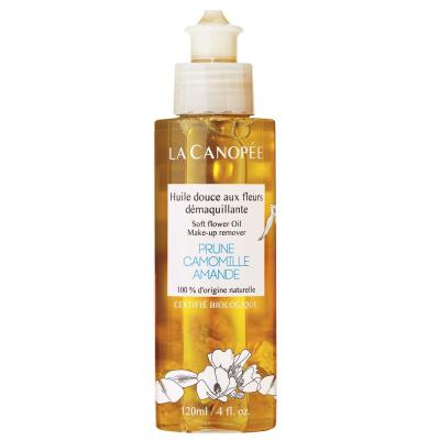 LA CANOPEE La Canop&eacute;e Huile Douce aux Fleurs D&eacute;maquillante et Nettoyante 120ml