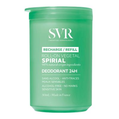 SVR  Spirial Roll'on Recharge V&eacute;g&eacute;tal 50 ml - Etui Recharge