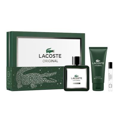 Lacoste - Coffret Original Parfum 100ml, Gel Douche & Format Voyage