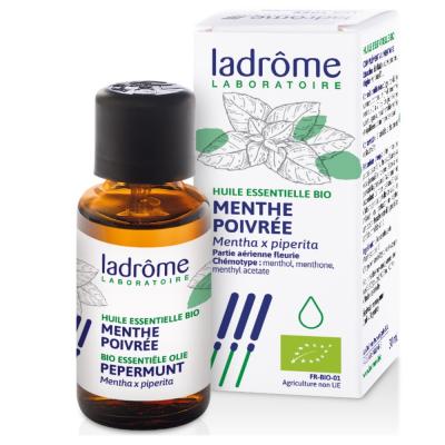 LADROME Ladr&ocirc;me Huile Essentielle Menthe Poivr&eacute;e (Mentha x piperita) Bio 30 ml