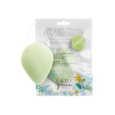 LADY GREEN  &Eacute;ponge Konjac Aloe Vera Visage - Sachet 1 &eacute;ponge
