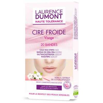 LAURENCE DUMONT Bande De Cire Visage Froide  - La Bo&icirc;te De 20 Bandes