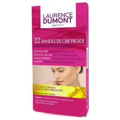 LAURENCE DUMONT  - 32 bandes &eacute;pilation sourcils cire froide