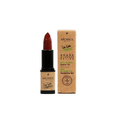LE LAB VEGETAL  - Rouge &Agrave; L&egrave;vres Satin&eacute; Lab Vegetal A Levres 380 Prune 4 g