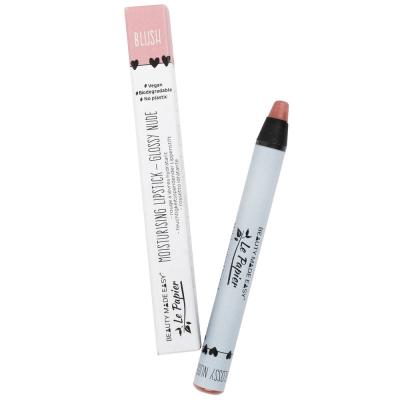 BEAUTY MADE EASY Rouge &agrave; L&egrave;vres Z&eacute;ro D&eacute;chet - Glossy Nude - Le Papier Blush