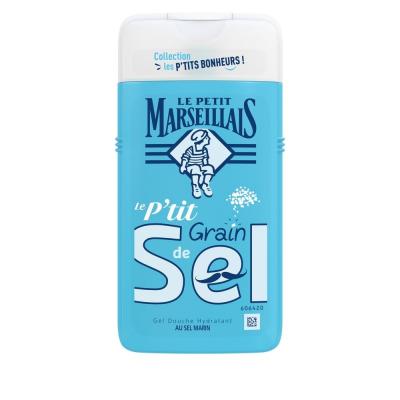 LE PETIT MARSEILLAIS Gel douche au sel marin hydratant,  (250 ml)