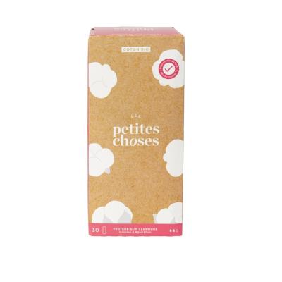 Prot&egrave;ge Slip Classique Coton Bio Bo&icirc;te de 30 Les Petites Choses
