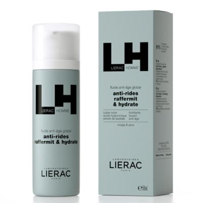 LIERAC  HOMME - Fluide Anti-&acirc;ge Global, 50ml