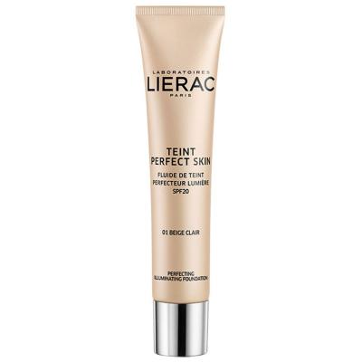 LIERAC TEINT PERFECT SKIN fluide de teint SPF20 #01-beige clair