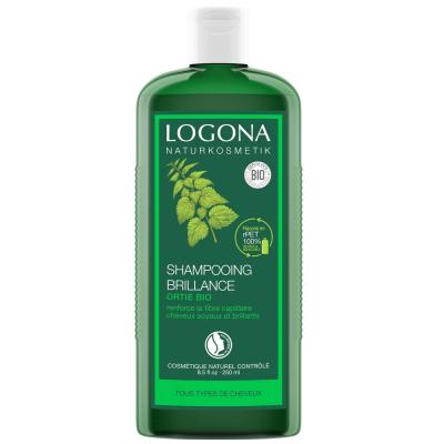 LOGONA  Soins Capillaires Shampoing Soin Brillance Ortie Bio 250ml