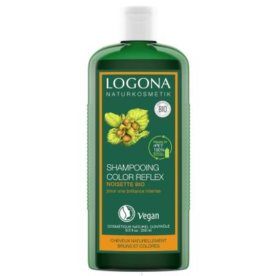 LOGONA  Shampooing Color Reflex &agrave; la Noisette Bio 250ml