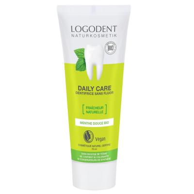 LOGONA  - Dentifrice Fra&icirc;cheur Naturelle Menthe Douce Bio Daily Care