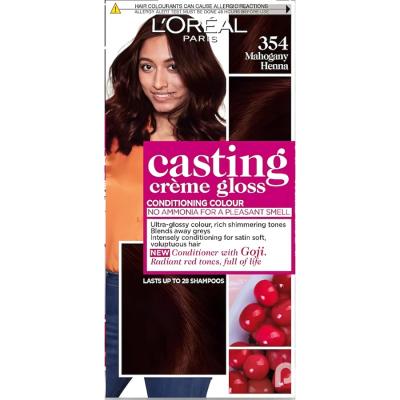 L OREAL LOr&eacute;al Paris - Coloration Casting Cr&egrave;me Gloss - 354 Mahagony Henna 