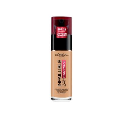 L OREAL PARIS INFAILLIBLE 24h fresh wear foundation #250-sable &eacute;clat
