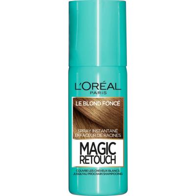 L OREAL PARIS Spray Magic Retouch effaceur de racines blond fonc&eacute; 