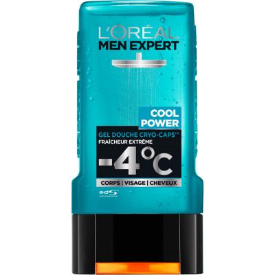 MEN EXPERT Gel Douche Homme Cool Power Frais  - Le Flacon De 300ml