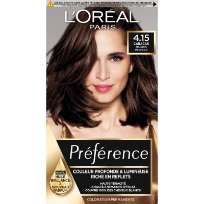 L OREAL PARIS Pr&eacute;f&eacute;rence Ch&acirc;tains - M   Caracas Marron Profond - L'Or&eacute;al Paris