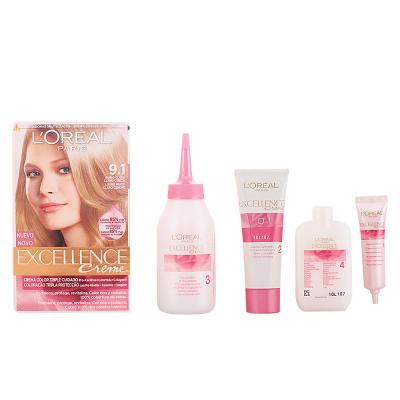 L OREAL PARIS L'Or&eacute;al Set Excellence Creme Tint 91 blond clair cendr&eacute;