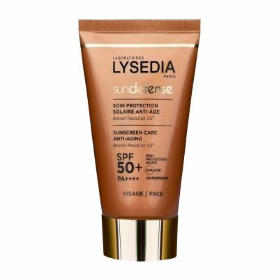 LYSEDIA  SunDefense soin protection solaire anti-&acirc;ge SPF50+ tube 50ml