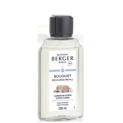 MAISON BERGER  - RECHARGE 200ML POUR BOUQUET CARESSE DE C OTON 200 ml
