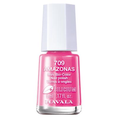 MAVALA  - MINI BIO COLOR + SILICIUM AMAZONAS, 5 ml VERNIS A ONGLES