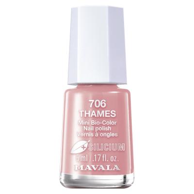 MAVALA  - MINI BIO COLOR + SILICIUM THAMES, 5 ml VERNIS A ONGLES