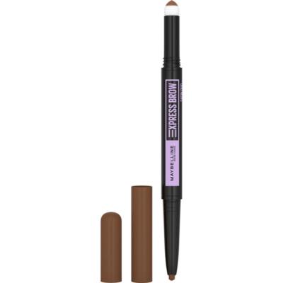 MAYBELLINE  Duo satin&eacute; EXPRESS BROW #02-marron moyen 4 g