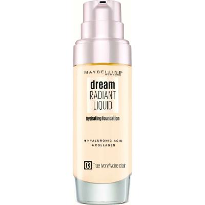 MAYBELLINE NEW YORK Maybelline Dream Radiant Liquid Fond de teint - 03 True Ivory
