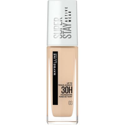 MAYBELLINE SUPERSTAY activewear 30h foudation #03-true ivory