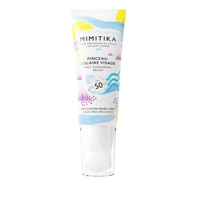 MIMITIKA  Pinceau Solaire SPF50 Ski Protection solaire Tube 40ml