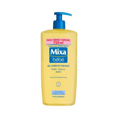 MIXA  B&eacute;b&eacute; Gel Tr&egrave;s Doux Corps et Cheveux 2 en 1 750ml