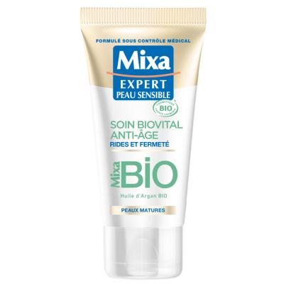 MIXA  BIO - Soin Biovital Jour Rides et Fermet&eacute; - Peau Sensible - 50 ml