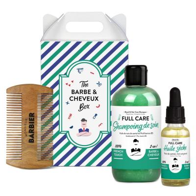 MONSIEUR BARBIER Coffret de soin barbe et cheveux Full Care - 