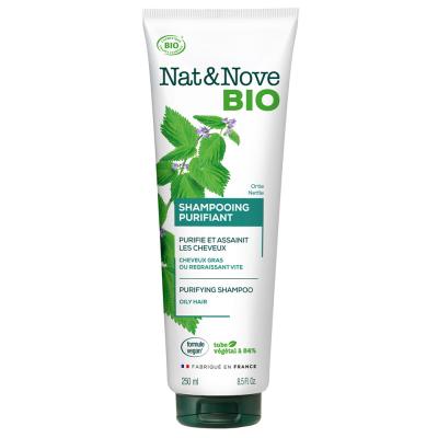 NAT&NOVE BIO  Shampoing Purifiant Ortie 250ml