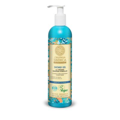 NATURA SIBERICA  Oblepikha gel douche, fra&icirc;cheur &eacute;nergisante 400 ml