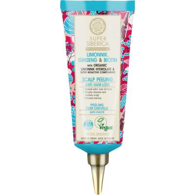 NATURA SIBERICA Peeling du Cuir Chevelu Schisandra et Ginseng tous types de cheveux