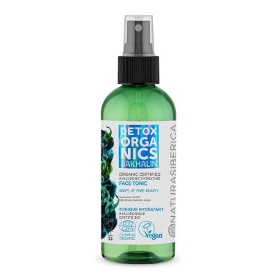 NATURA SIBERICA Detox Lotion tonique hydratante hyaluronique pour le visage 170 ml