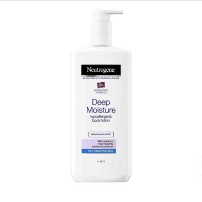 NEUTROGENA  Deep Moisture Lotion Corporelle Hydratante peaux s&egrave;ches