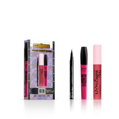 NYX PROFESSIONAL MAKE UP NYX Ensemble de maquillage Sweet Glam en &eacute;dition limit&eacute;e 3 pi&egrave;ces