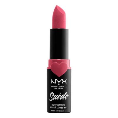 NYX PROFESSIONAL MAKEUP SUEDE matte lipstick #cannes 3,5 gr
